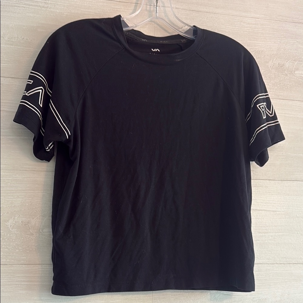RVCA Black Crop Top